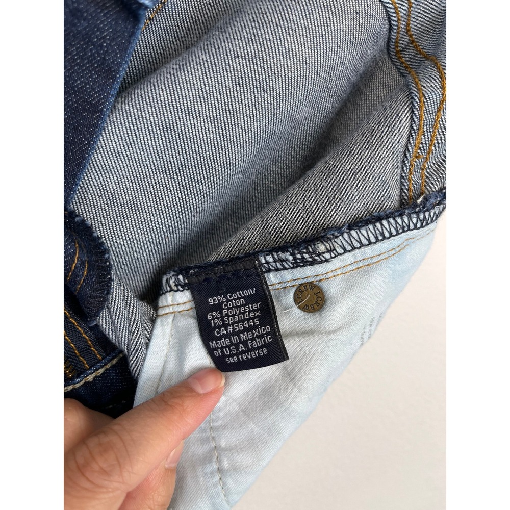 J.Crew Matchstick‎ Straight Leg Jeans Dark Indigo Wash Size 26R Stretch Denim - Picture 5 of 11